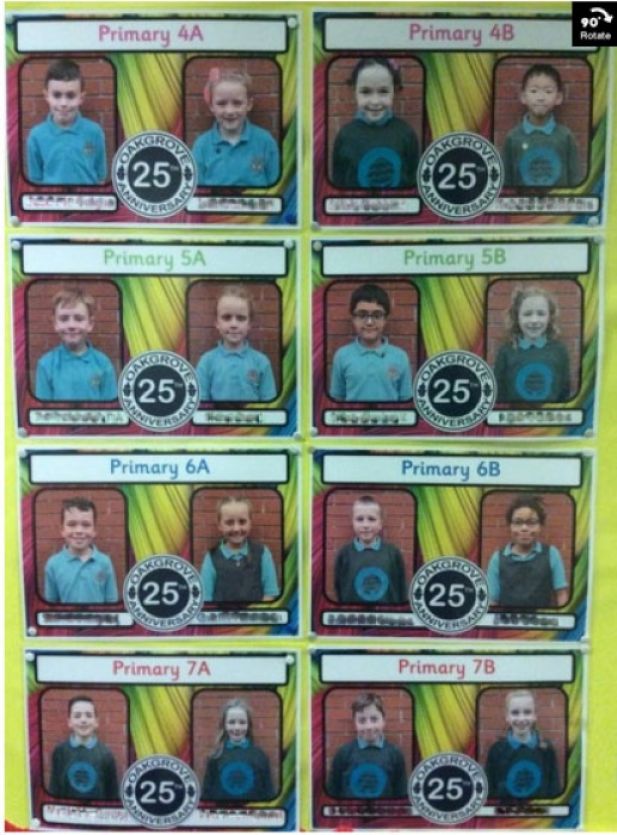 This year's class councillors