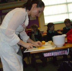 Mrs Sargent gets cooking