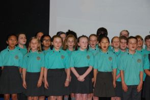 The choir at the Open Morning 2016