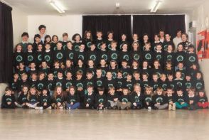 The whole school 1991