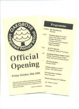 Official Opening Programme