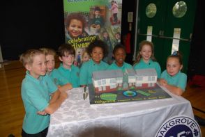 Our cake at the Open Morning 2016