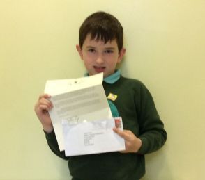 Lewis' Letter from J.K. Rowling