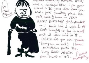 Emma's Letter from Emma Thompson