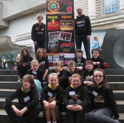Primary 6 children attend the Formula 1 Technology Challenge in Belfast