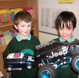 Ronan and Peter's cars
