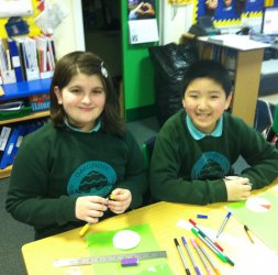 Cleo and Frank make spinners