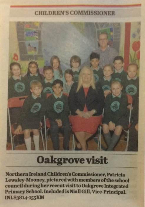 Children's Commissioner visits Oakgrove