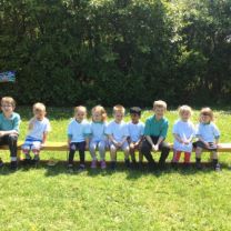 Fun in the sun at our Nursery Sports Day.