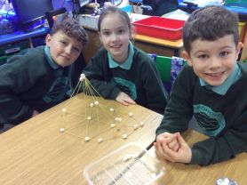 Shared Education: Building Spaghetti and Marshmallow Towers