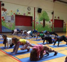Yoga in Primary 4