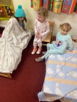 Big Bedtime Read PJ Day in Nursery PM class