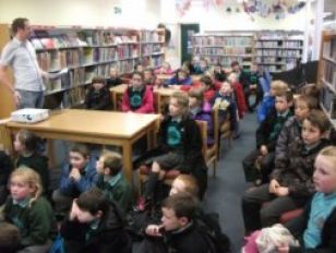 P4 library visit