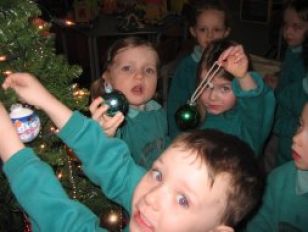 Christmas in the nursery unit