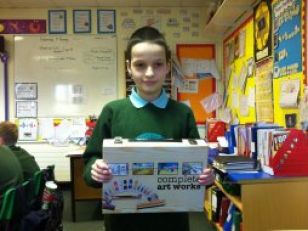 Luke is Primary 7's most recent Millionaire