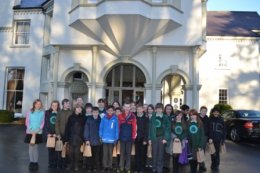 P7 visit Beech Hill Base One with the Playhouse.