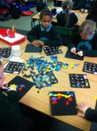 P3A enjoyed taking part in the maths games