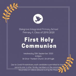 First Holy Communion